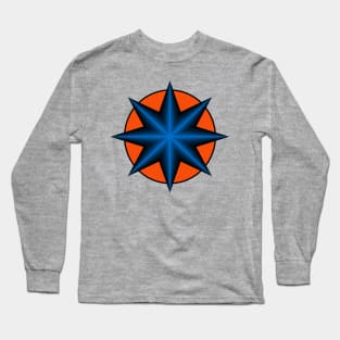 Star of Spikes Long Sleeve T-Shirt